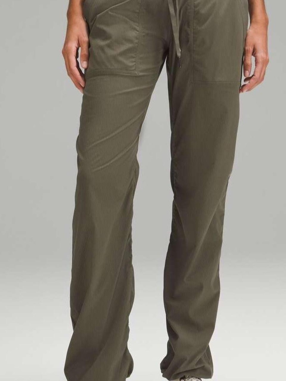 lululemon athletica Men's Olive Drawstring Chinos
